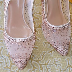 Rose gold dress shoes